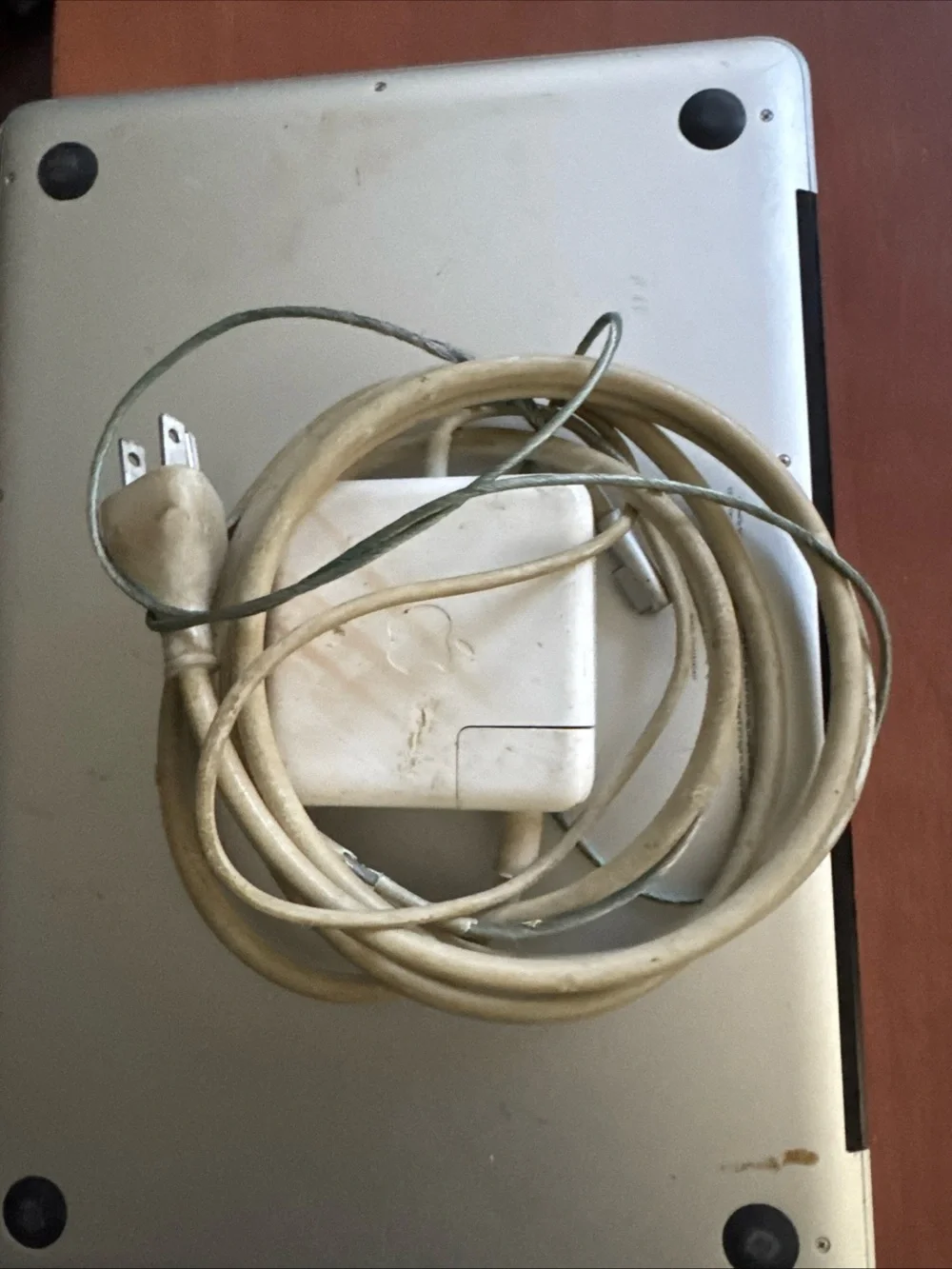 Apple MacBook Pro Silver with Black Keyboard. Untested As-is needs repair.